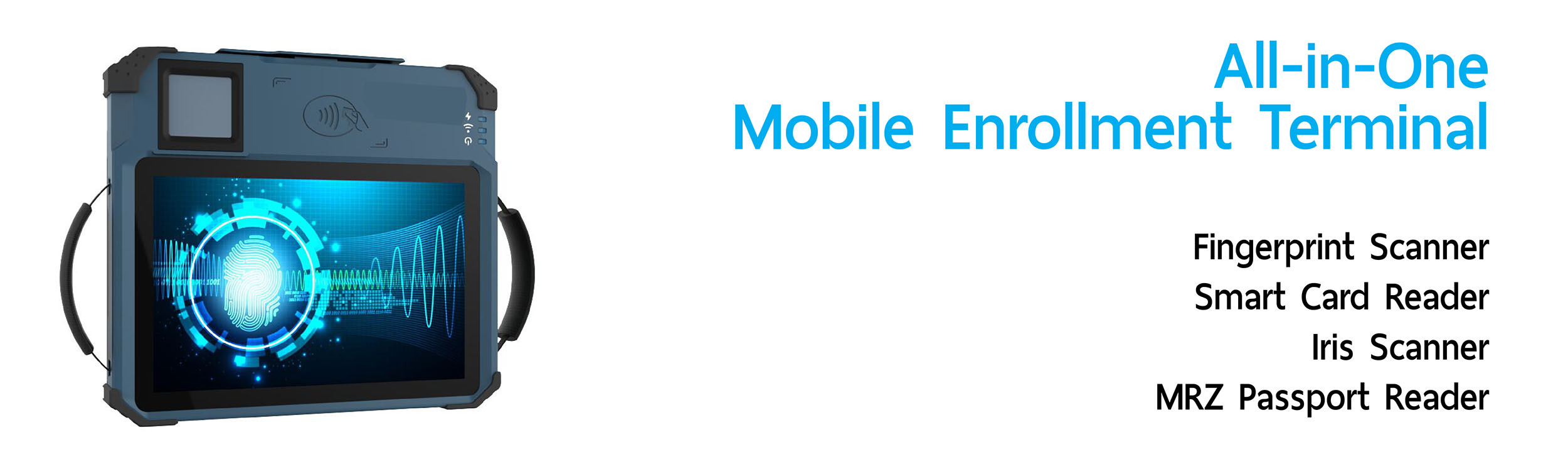 Versat : All-in-one Mobile Enrollment Terminal Fingerprint scanner ...